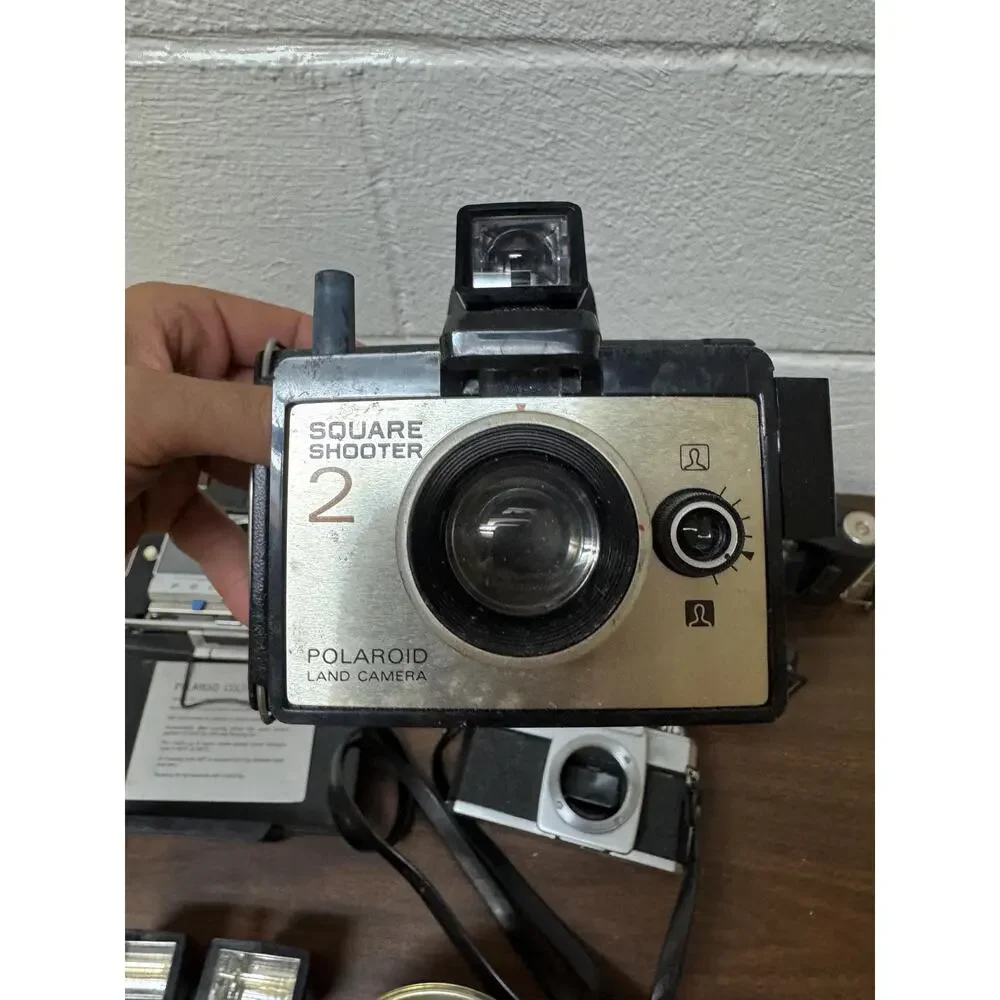 Cameras lot for parts repair decor polaroid kodak